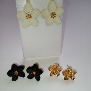 Set of 3 earrings